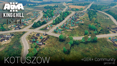 KOTUSZOW |Arma 3 | King of the Hill 1944 | by Samatra