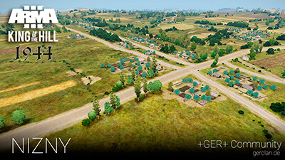 NIZNY |Arma 3 | King of the Hill 1944 | by Samatra